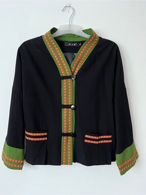 Brand New Chinese Designer Neo-Chinese Women’s Ethnic Style Jacket - Size L